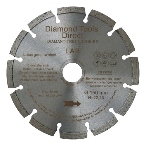 Disco diamantato 150 - disco, Ø